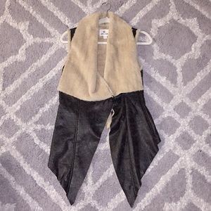 Faux Leather Vest